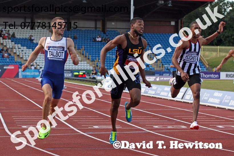 Mens 200 metres, British World Championship Team Trials, Alexander Stadium, Birmingham
